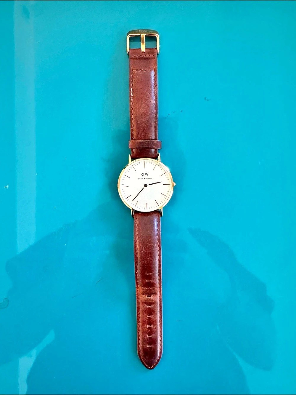 Women’s Daniel Wellington Classic St Mawes Brown & Gold Watch